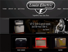 Tablet Screenshot of louiselectricamps.com